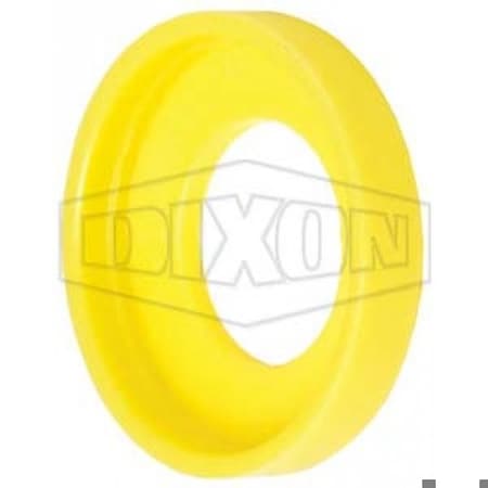 Dixon Cap, Suitable For Use w/ 1/4 in ID Lok-On Hose, Plastic, Yellow 2720400W
